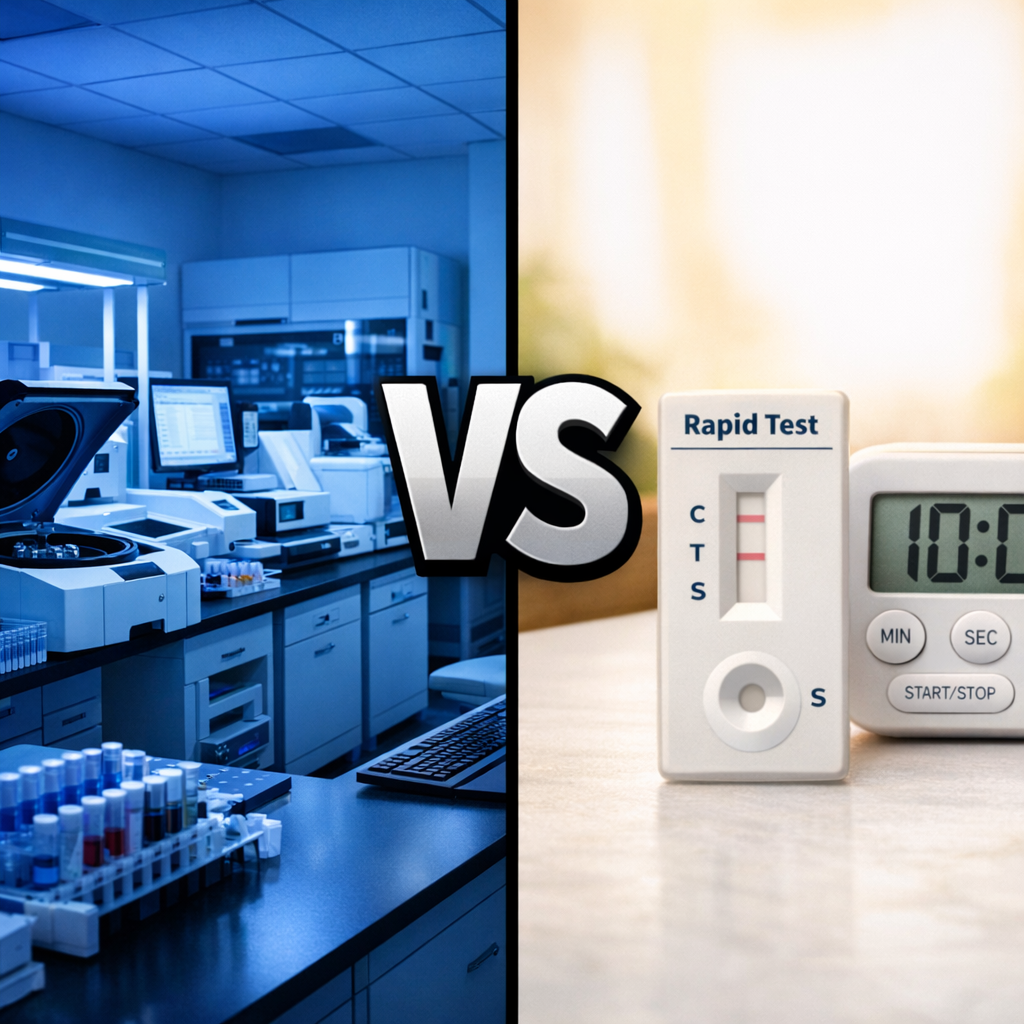 Экспресс-диагностика vs лаборатория — 7 преимуществ быстрых тестов